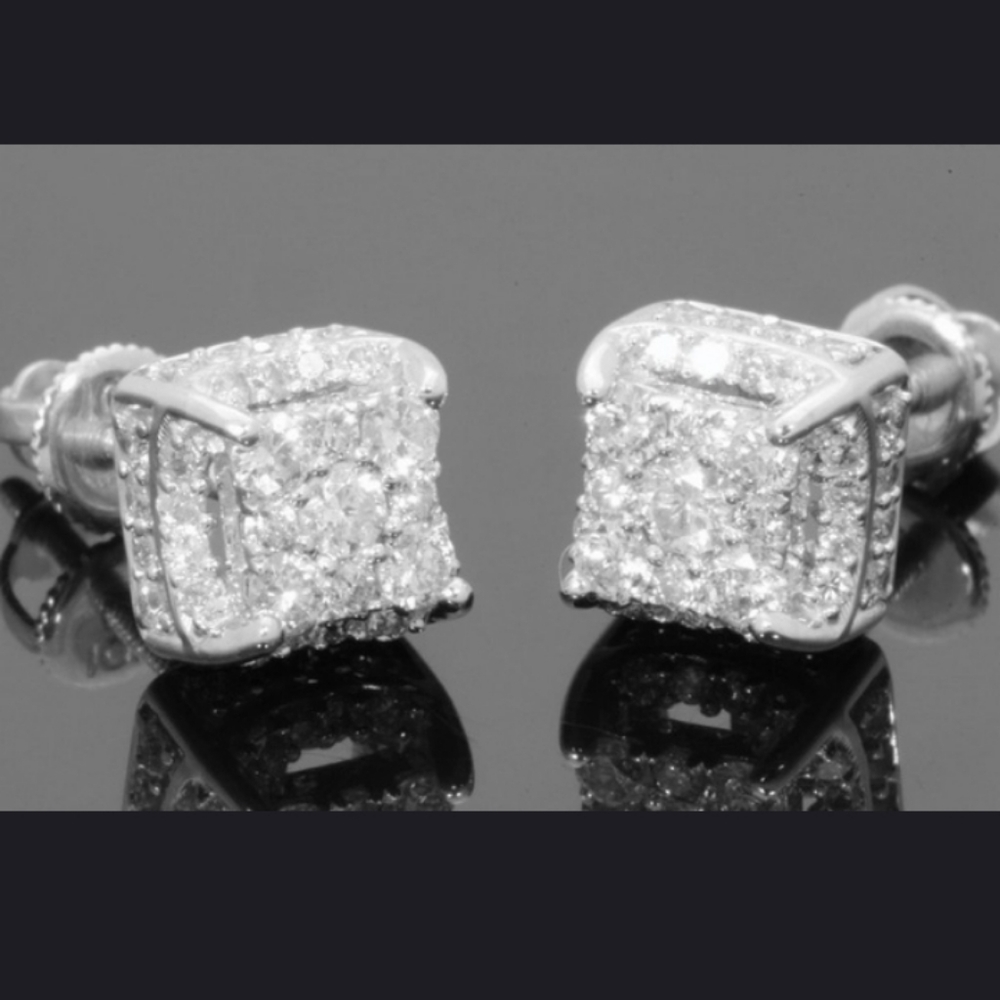 Diamond ear rings